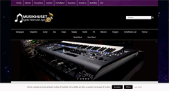 Desktop Screenshot of musik-huset.dk